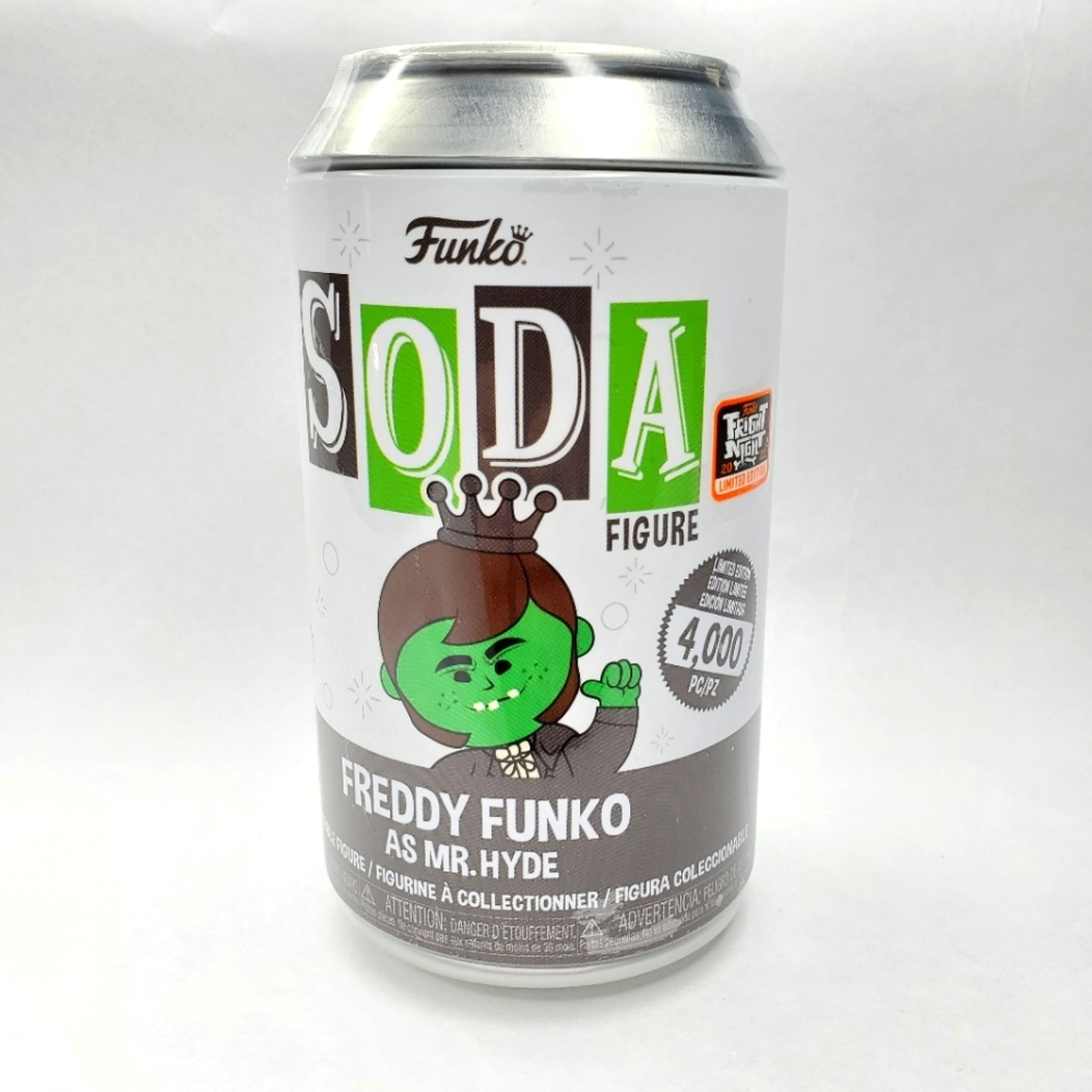 Funko Fright Night 2022 SEALED SODA Green Freddy Funko as Mr. Hyde LE 4000 NEW